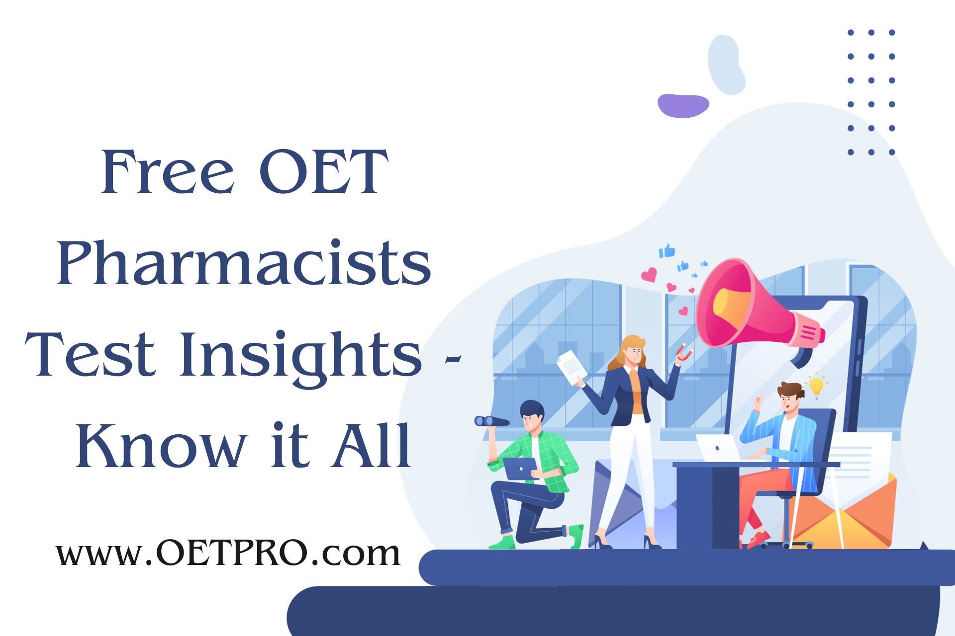 Free OET Pharmacists Test Insights – Know it All
