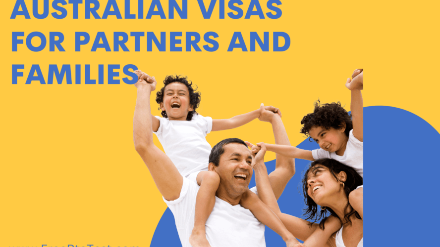 Australian visas for partners and families