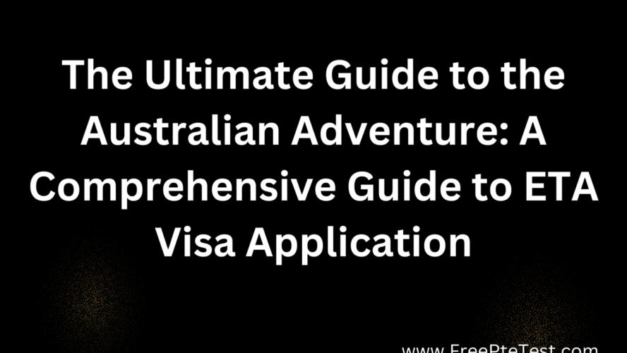 A Comprehensive Guide to ETA Visa Application