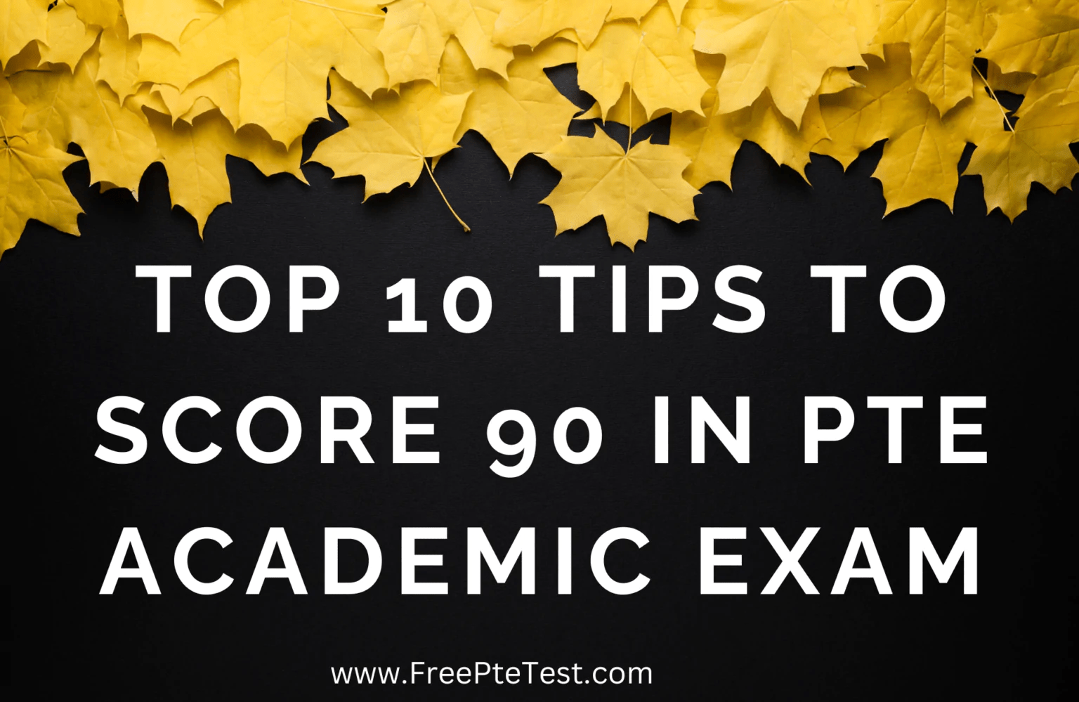 Top 10 Tips to Score 90 in PTE Academic Exam
