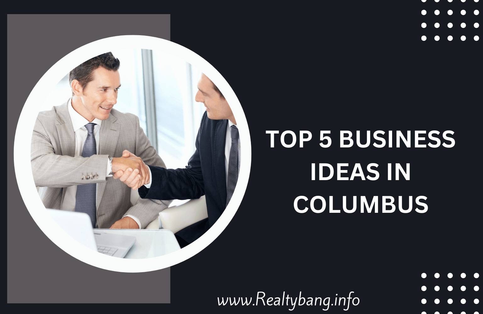 TOP 5 BUSINESS IDEAS IN COLUMBUS