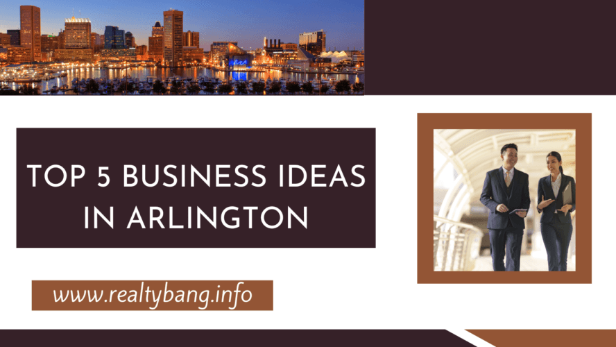 TOP 5 BUSINESS IDEAS IN ARLINGTON