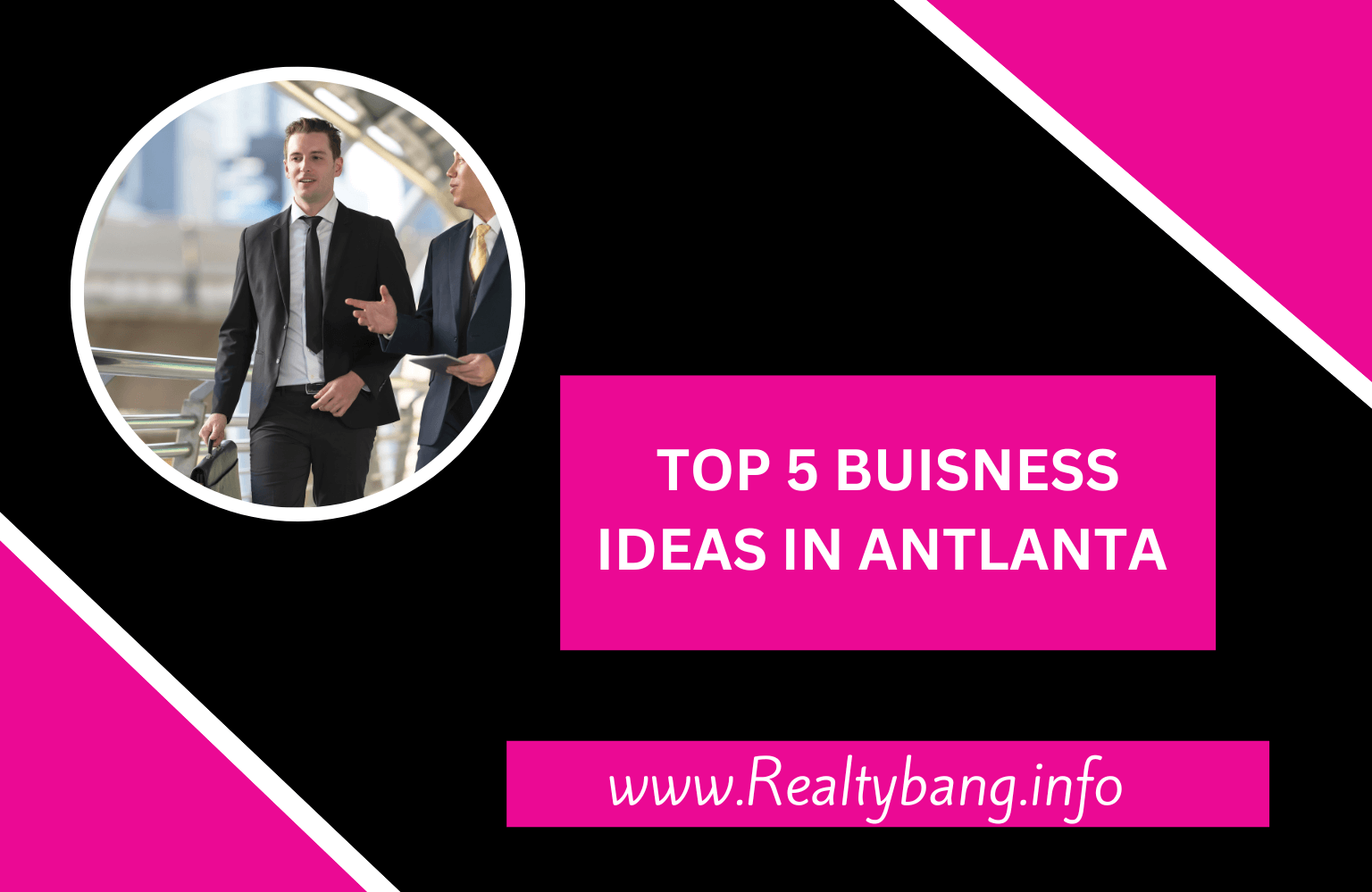 TOP 5 BUSINESS IDEAS IN ATLANTA