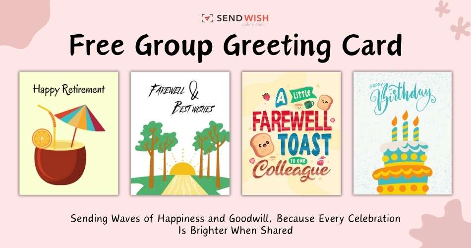 Free Group eCards: Send Off Wishes Together, For Free