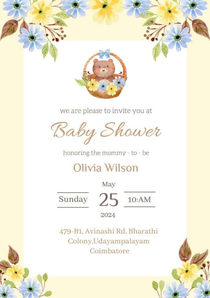 baby shower invitations 