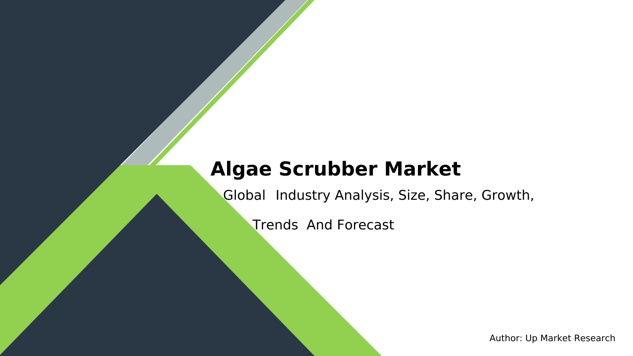 Algae Scrubber Market Forecast, Trend Analysis – 2032