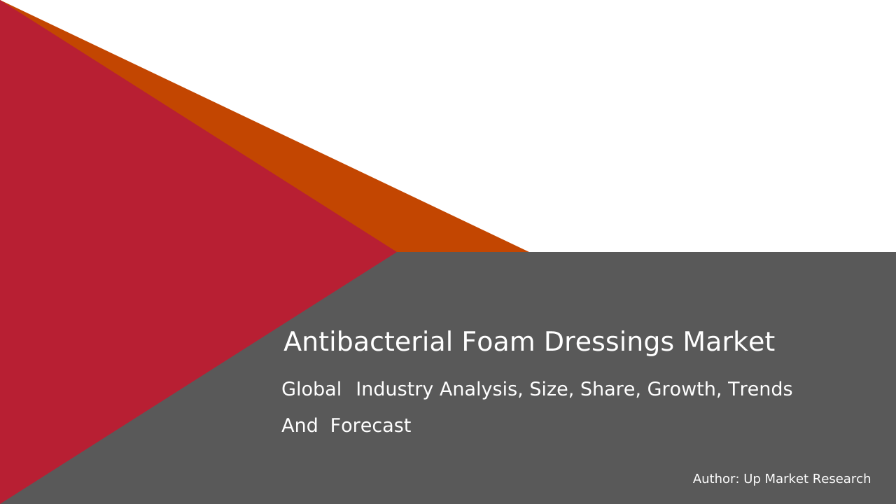 Antibacterial Foam Dressings Market: Industry Analysis By Market Share, Trend