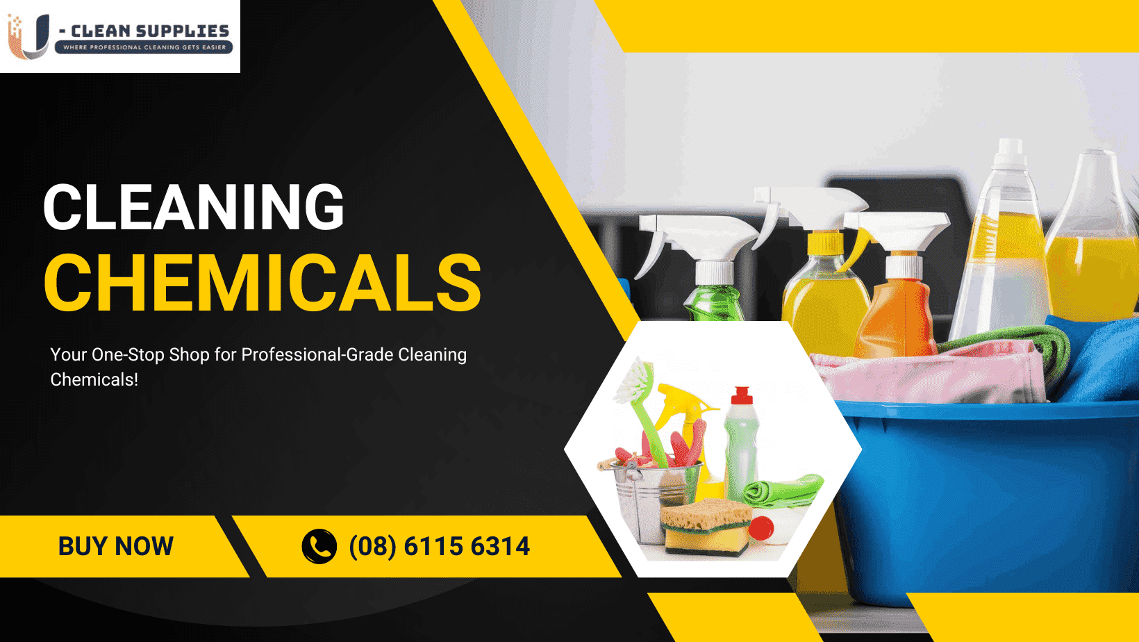 How do you recognise and avoid harsh cleaning chemicals?