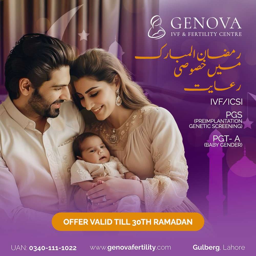 IVF Treatment Cost in Pakistan | Genova Fertility Centre