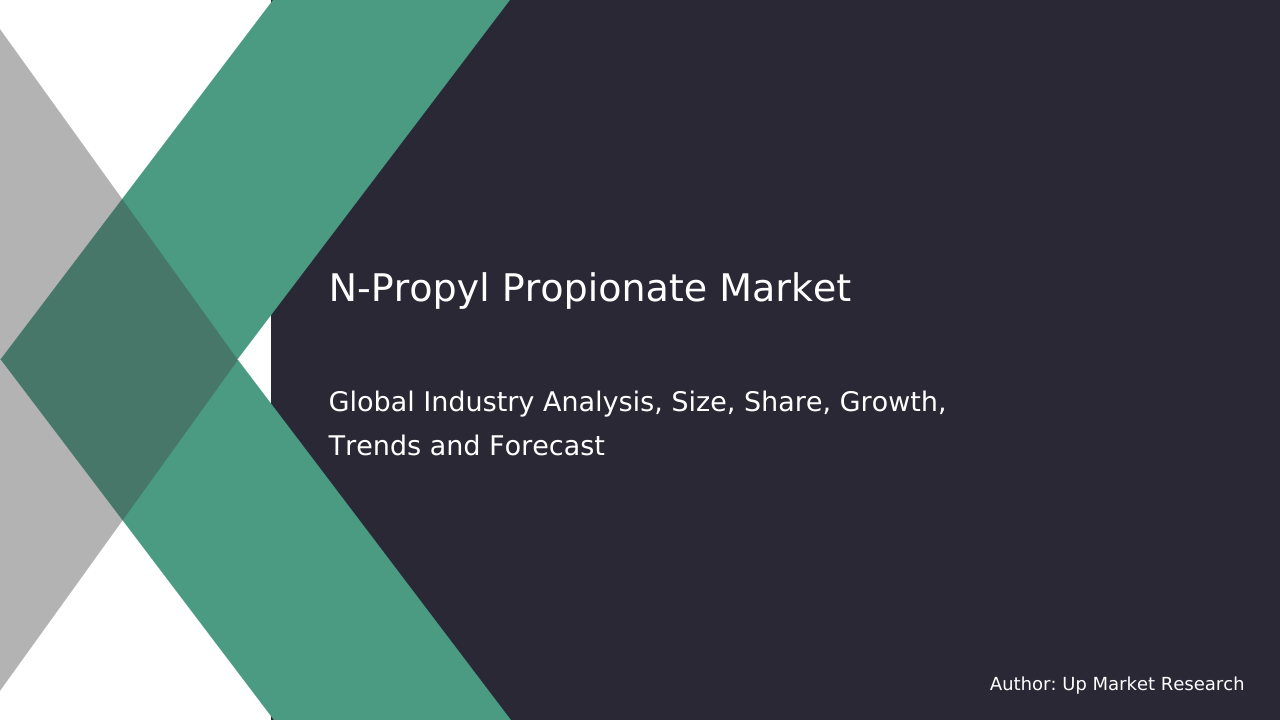 N-Propyl Propionate Market Size, Share | Industry Forecast, 2032