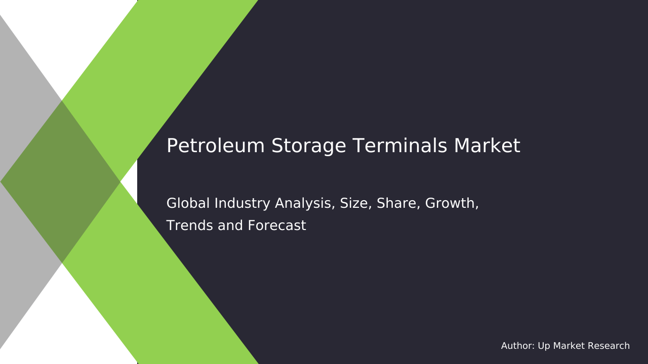 Petroleum Storage Terminals Market Size, Share & Trends Analysis Report, 2032