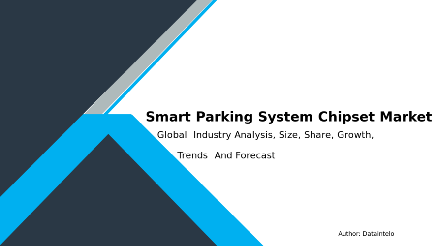 Smart Parking System Chipset Market Research Report Size, Share, Trends |2032