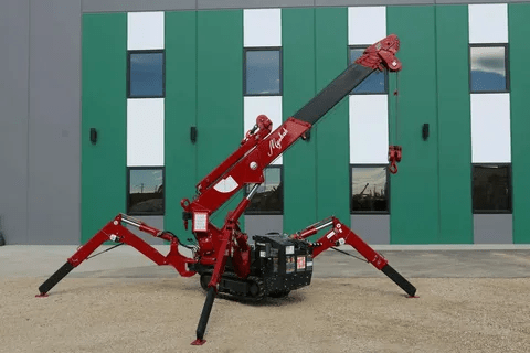 unic spider cranes