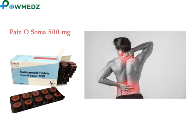 Buy Pain O Soma 500 mg Online At Powmedz