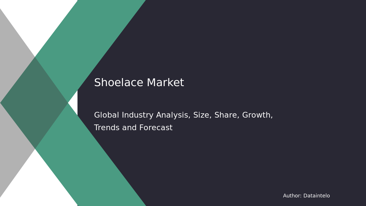 Shoelace Market Outlook: Detailed Forecast on Size and Share | 2032