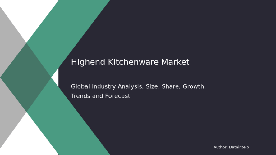 High-End Kitchenware Market: In-Depth Size, Share, and Growth Report for 2032