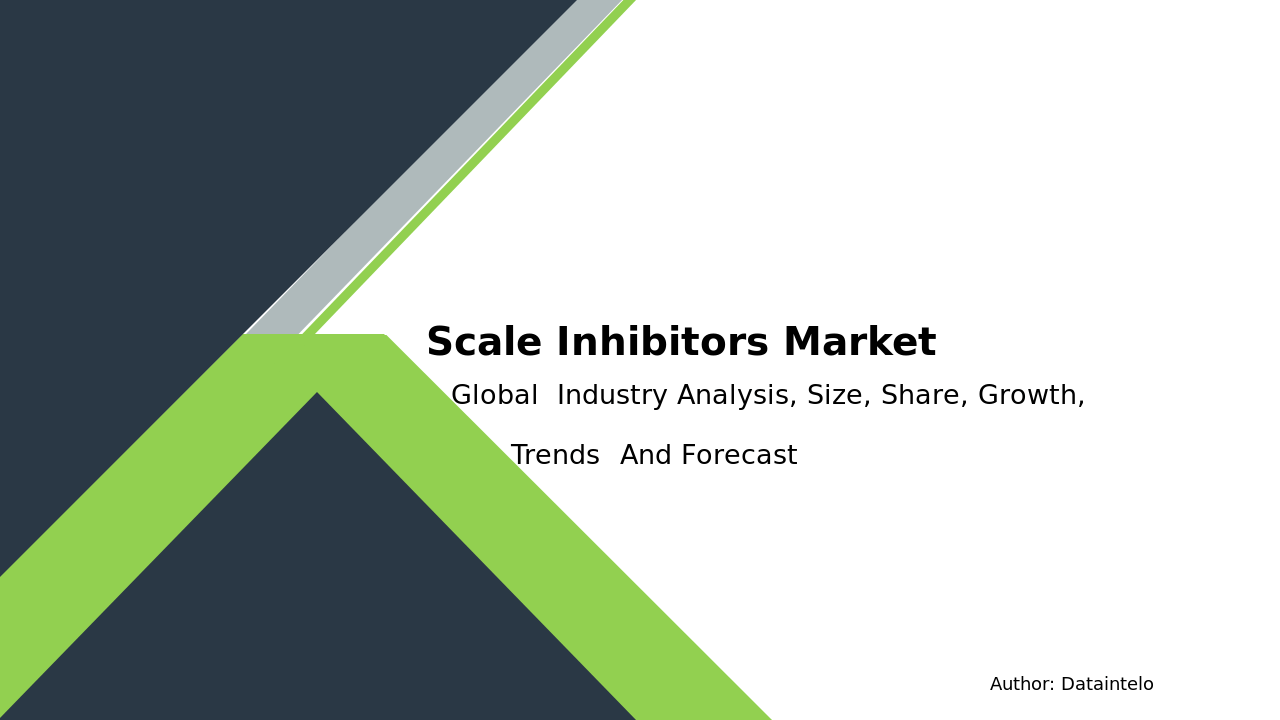 Scale Inhibitors Market Outlook: Growth and Industry Trends to 2032