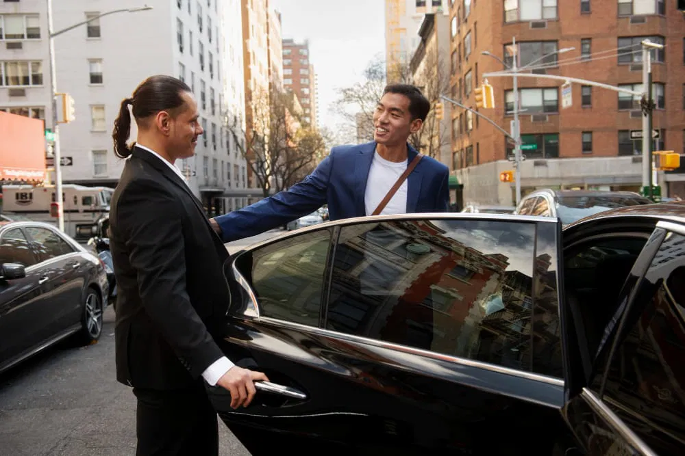 How do luxury limos enhance long-distance travel?