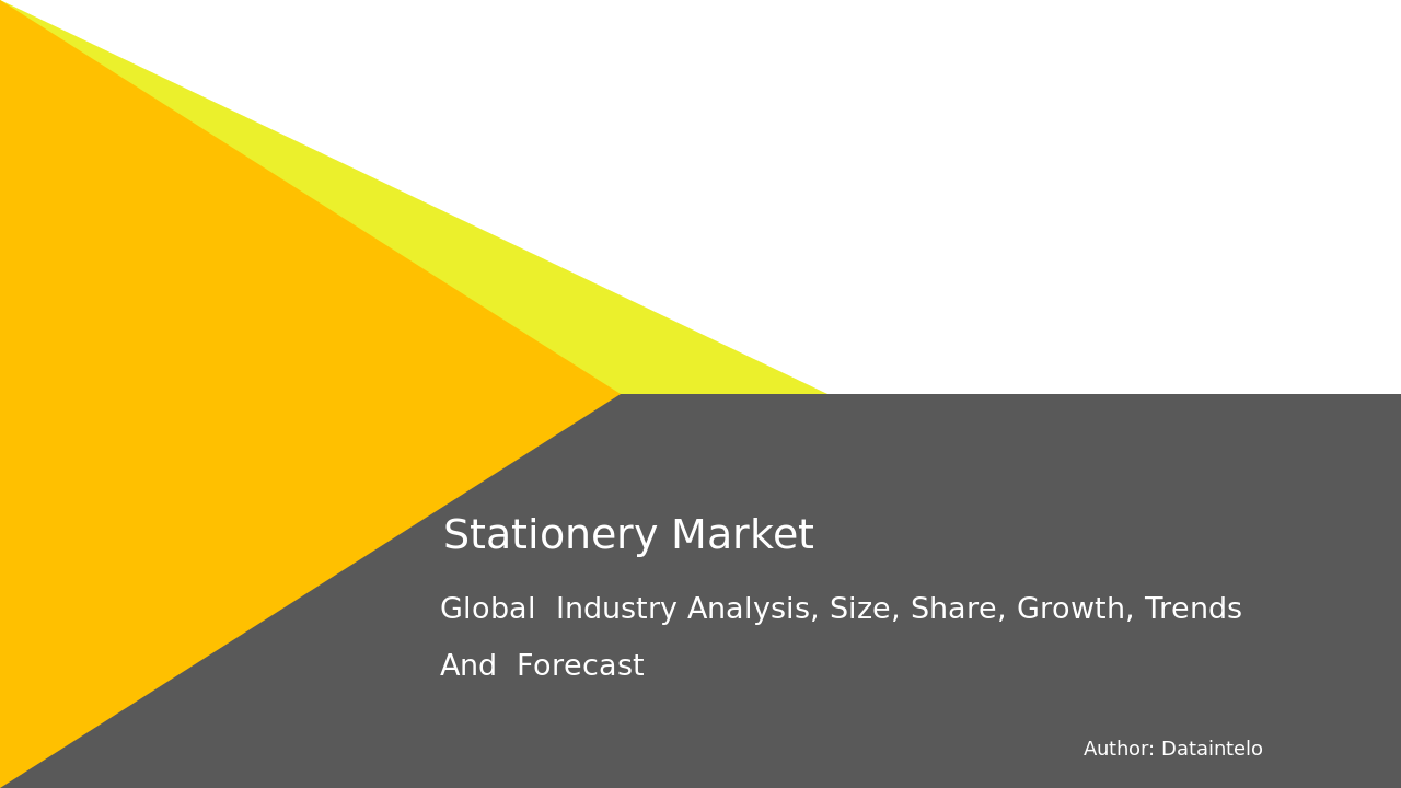 Market Growth Outlook | Stationery Industry Size and 2032 Trends