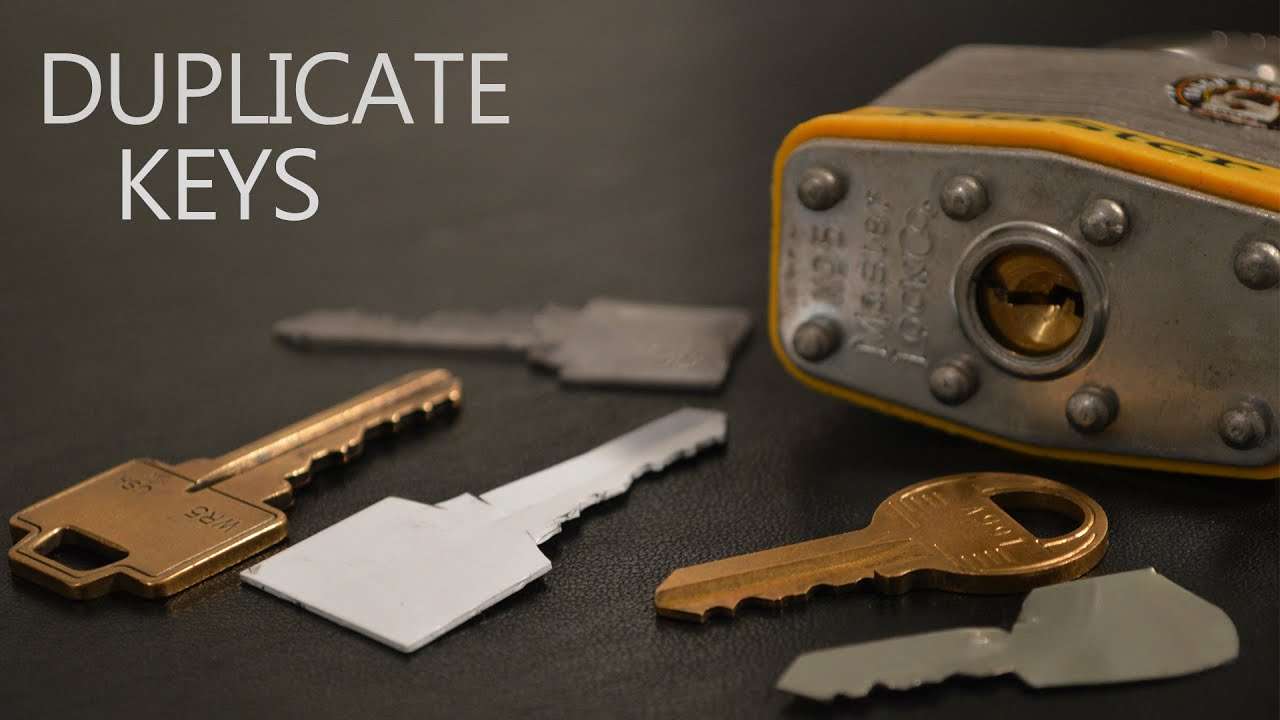 What types of keys can be duplicated easily and quickly?