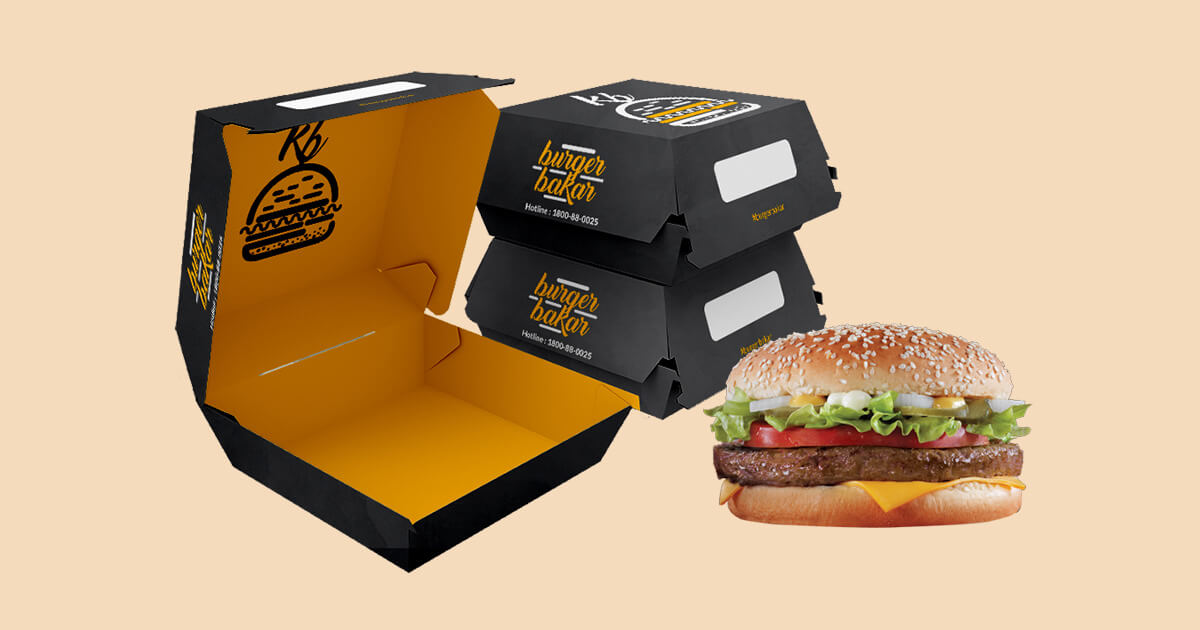 The Role of Custom Burger Boxes for Fast Foods Companies