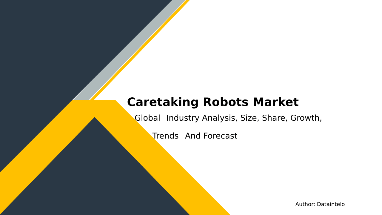 Global Caretaking Robots Market Report & Forecast, 2032