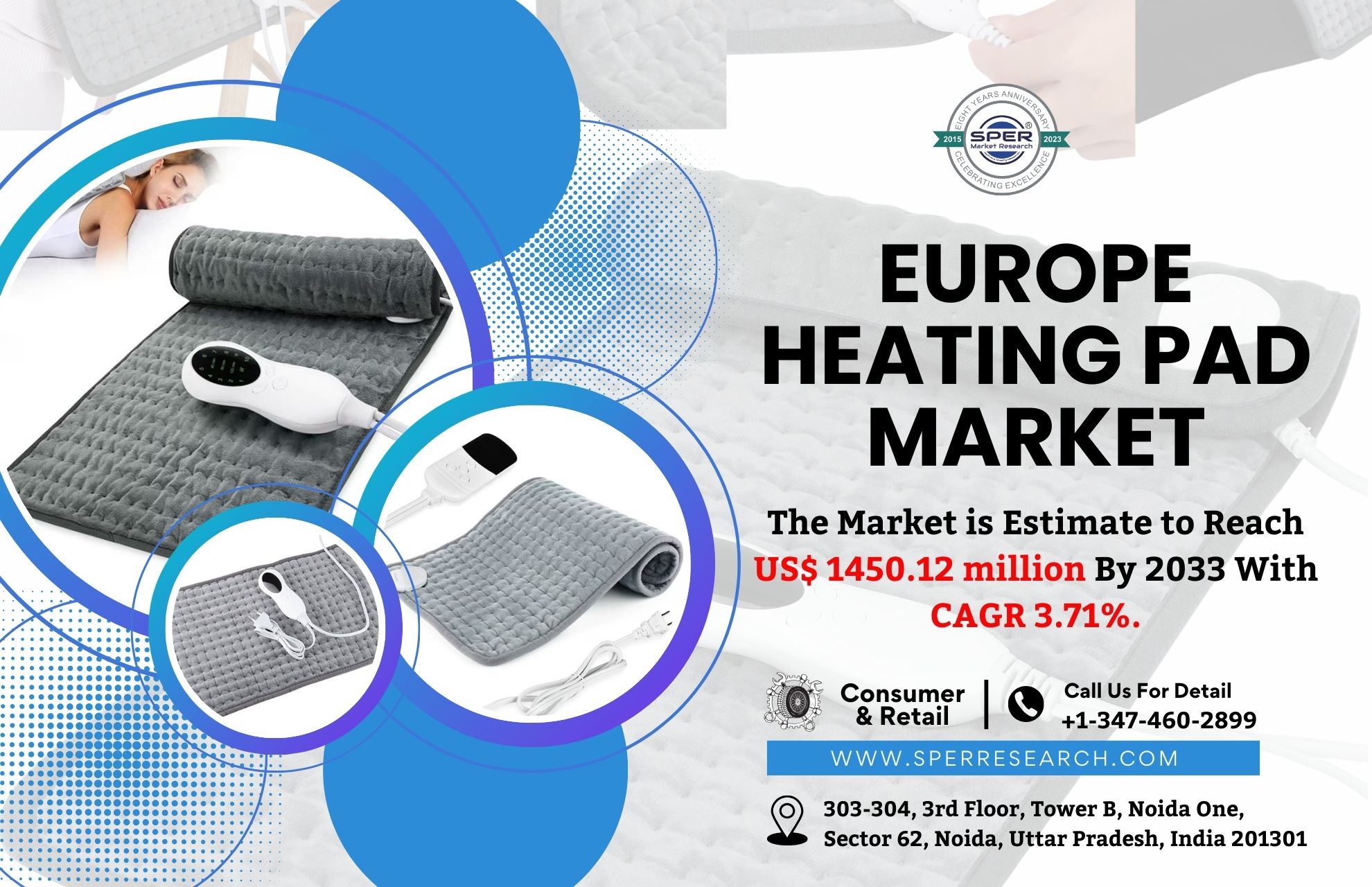 Europe Heating Pad Market Share, Trends, Revenue, Forecast, Growth Drivers, Challenges, Key Players and Future Investment Opportunities Till 2033: SPER Market Research