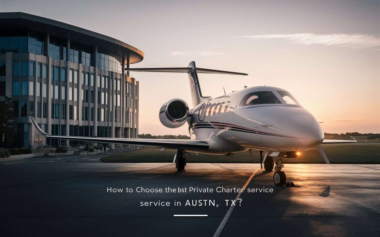 How to Choose the Best Private Jet Charter Service in Austin, TX?