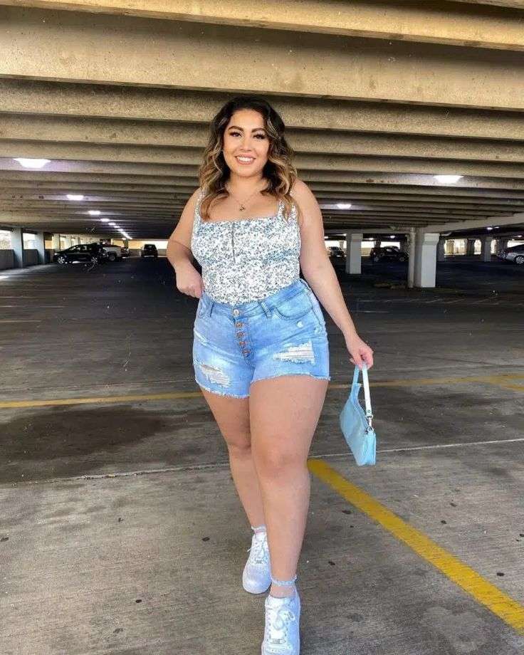 Elevate Your Casual Look with Plus Size Denim Shorts