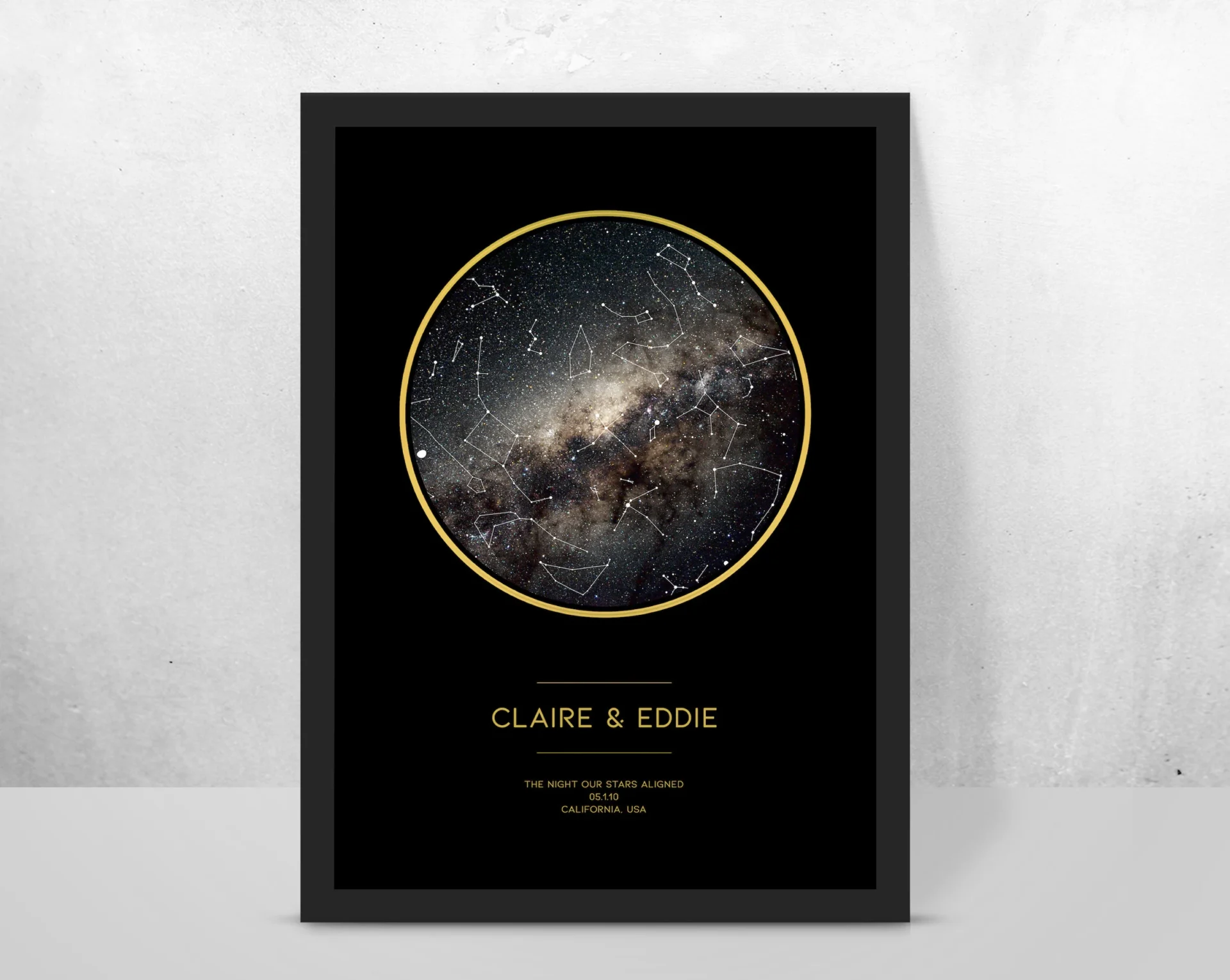 Turn Memories into Stars with Personalised Star Maps