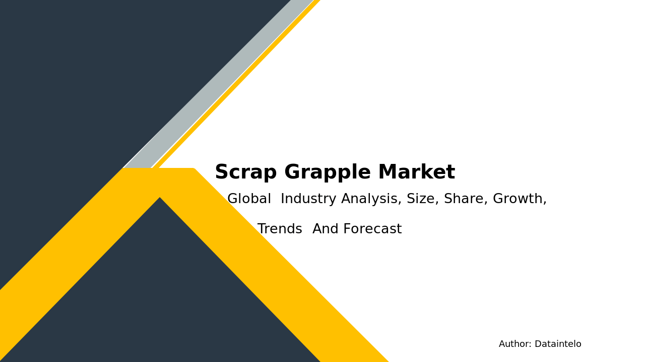 Scrap Grapple Market Global Overview | Trends and Forecast 2024-2030 Insights