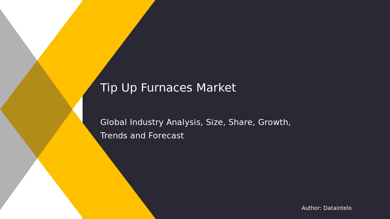 Market Shifts in Tip Up Furnaces: A 2032 Perspective