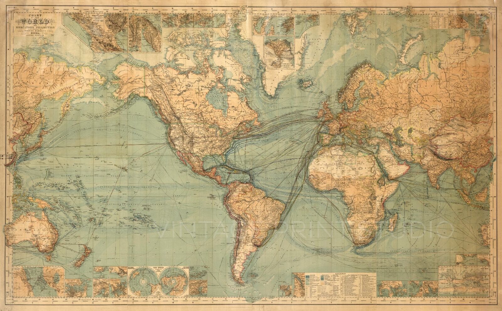 The Growing Demand for Authentic Antique Maps