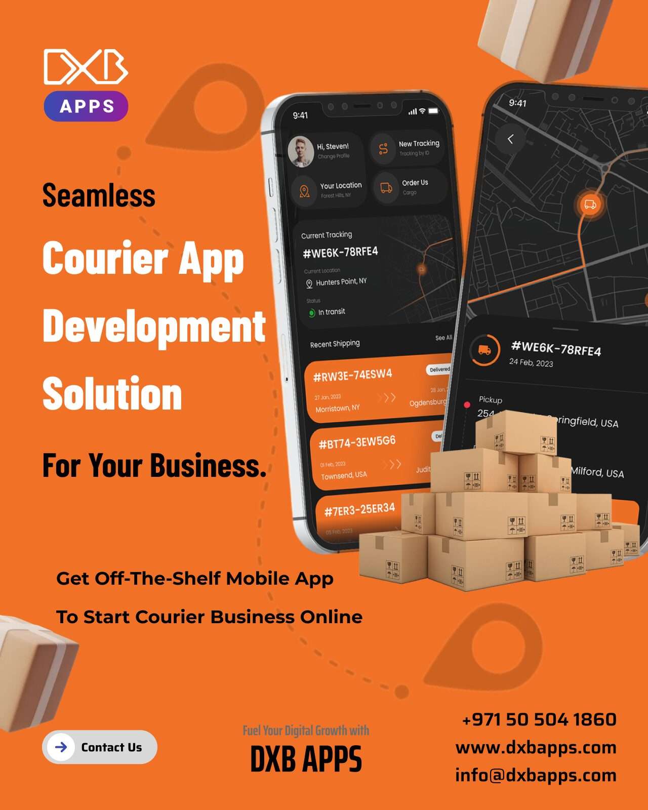 Empower your business through DXB APPS offering high-end mobile application development Abu Dhabi to increase user engagement