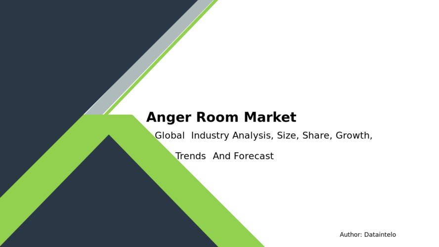 Anger Room Market Scope, Segmentation & Key Players